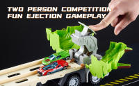 Juguete De Coche De Ferrocarril Triceratops Deformable Almacenamiento Plegable Vehículo De Transporte De Aleación Para Niños - details 2