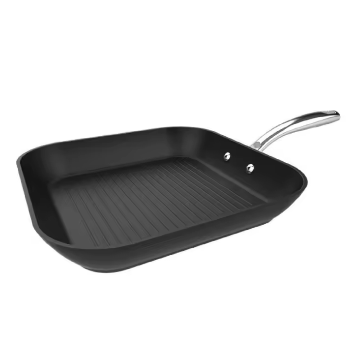 Cecotec 1129  Polka Excellence / Experience (Colección Fantasy Silver) Grill Polka Fantasy Silver 28cm Revestimiento antiadherente Apto para todo tipo de cocinas. - 1