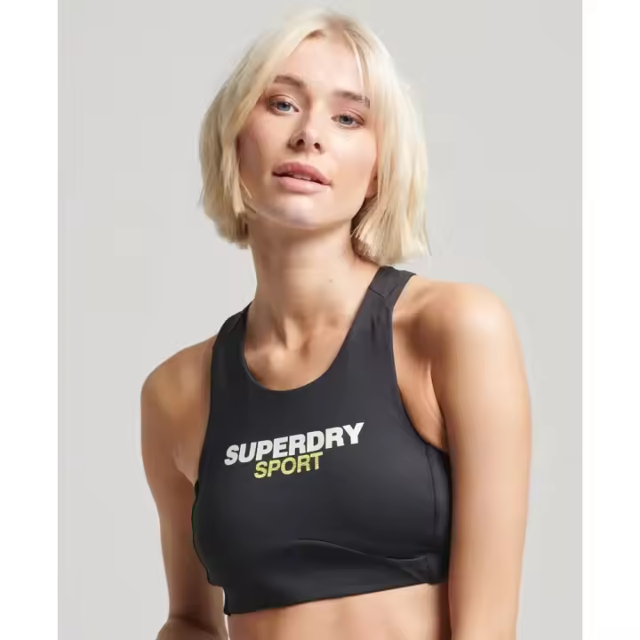 Superdry Sujetador Deportivo Core Active Negro - 1