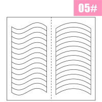 1PCS Guía De Dibujos Para Uñas En Blanco Estilo Francés Adhesivo De Acrylic Para Arte De Uñas DIY Decoración De Tiras Y Plantillas Para Uñas - details 7