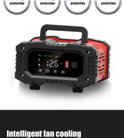 Cargador De Batería Automático Inteligente 12V/24V Para Coche Con Reparación De Pulso Para AGM Gel Ácido Plomo Carga 7 Segmentos - details 20