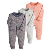 Ropa para niños, mono de bebé de primavera y otoño, ropa de gateo de manga larga que cubre los pies, pijamas, caja de regalo para bebé recién nacido - details 34