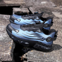 Zapatos De Seguridad Para Hombres Y Mujeres Talla Grande Con Hebilla Rotatoria Suela Ligera Y Protección Metálica Para El Pie - details 2