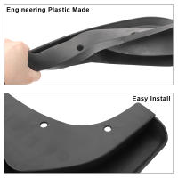 Juego De 4 Piezas De Guardabarros Para Ford Kuga Escape 2013-2019 Protección Contra Salpicaduras Guardabarros Delanteros Y Traseros Piezas De Parachoques ABS Accesorios Automotrices - details 3