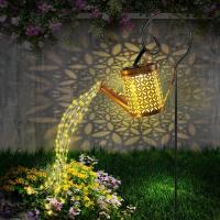 Lámpara Solar De Jardín Decorativa En Color Cálido Con Botella De Riego Incluida Luz Solar Colgante Para El Jardín - details 4