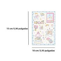 8PCS Etiquetas De Viaje De Primavera Para Teléfono Móvil Y Cuaderno Decoración Impermeable De Elementos Pequeños Y Lindos De Dibujos Animados - details 4