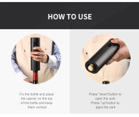 Abrevidrio Eléctrico Automático Para Botellas De Vino Herramientas De Vinificación Aluminio Ecológico Y Duradero - details 9