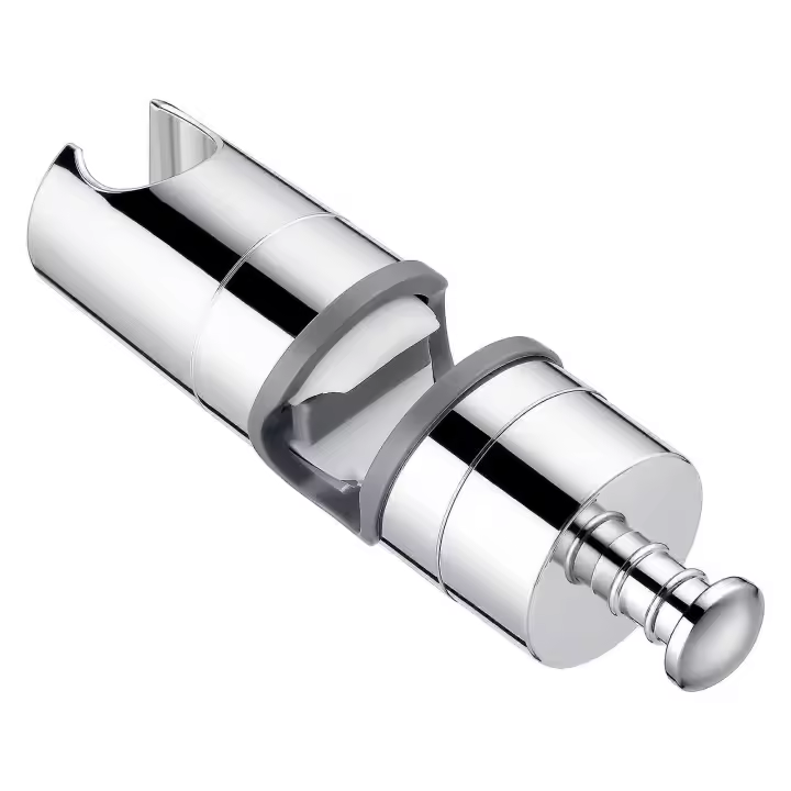Soporte de cabezal de ducha universal con barra deslizante de 20-25 mm, soporte de ducha ajustable para ducha de mano o cabezal de ducha para baño, rotación de 360 grados, plástico ABS de calidad C - 1