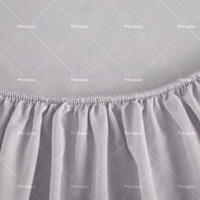 Juego de cama de tres piezas, funda de colchón, textil para el hogar, delicado y suave, agradable para la piel, color sólido, adecuado para sala de estar, dormitorio. - details 4