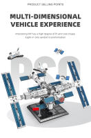 Bloques De Construcción Tiangong Estación Espacial Manned Modelo De Artesanía Para Niños Regalo De Cumpleaños Decoración De Espacio 1069 Piezas - details 10