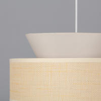 Ledkia Lámpara Colgante Tela Chulu - Diseño Elegante y Acabados de Calidad para Iluminación Versátil en Interiores - details 3