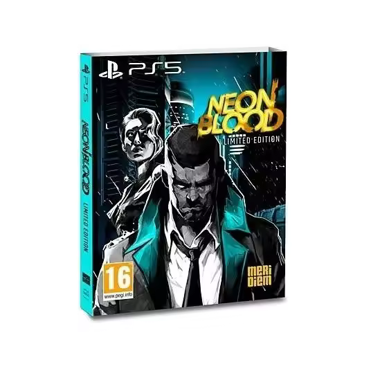 Neon Blood - Limited Edition - Versión Española - Nuevo Precintado - Meridiem Games - 1