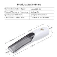 Recortadora De Pelo Para Perros Y Gatos Con Aspiradora USB Recargable Silenciosa Herramienta De Aseo Para Mascotas Tamaño Grande - details 0