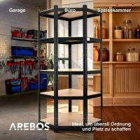 AREBOS Estanterías de esquina Estanterías para cargas pesadas Estanterías taller - details 13