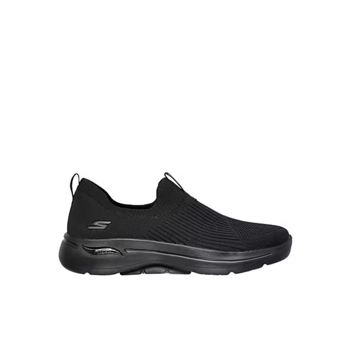 Skechers 124409_BBK Zapatillas de mujer negras en malla atlética 78837 - 1