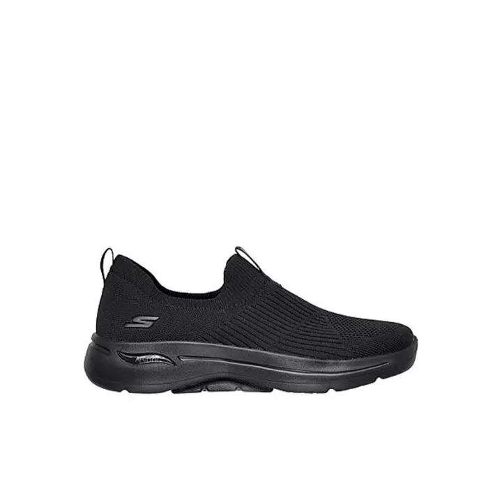 Skechers 124409_BBK Zapatillas de mujer negras en malla atlética 78837 - 1