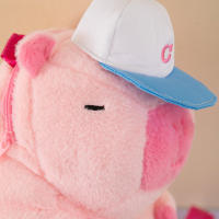 Mochila De Peluche Capybara Kawaii Moda Muñeco Peluche Bolsa De Hombro Para Niños Bolsa Miniatura Regalo Para Novia - details 20