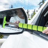 Limpia Espejo Retrovisor De Acero Inoxidable Con Mango Telescópico Para Limpiar Puertas De Vidrio De Ducha Y Ventanas De Coche - details 2