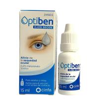 Optiben Ojos Secos Colirio 10 Ml Lubrica y Protege Lentes de Contacto - details 0