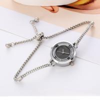 Reloj De Pulsera Circular Minimalista Para Mujer Con Cristal De Diamante Ultrafino Y Estilo Elegante Montre Femme - details 5
