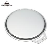 CAMPINGMOON Taza De Acero Inoxidable Para Senderismo Y Viajes 13*14*2 Cm Cubierta De Bolso De Transporte Exterior - details 0