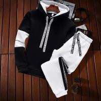 Sudadera De Manga Larga Para Hombre Estampada Con Letras Estilo Casual Primavera Hip Hop Sin Cierre Sudadera Deportiva Con Capucha - details 8