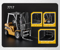 Mini Excavadora De Escala 1:50 HUINA Con Sistemas Hydraulicos Juguete De Construcci\u00f3n Para Niños Regalo De Juguete De Maquinaria De Ingenier\u00eda Para Ni\u00f1os - details 10