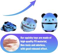 Panda Egg Jumbo Squishy Slow Rising Squeeze Toys Scented Kawaii Squishies Animal Toy for Kids Adults 1 Pcs - details 4