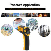 Termómetro Infrarrojo Digital SMART SENSOR -50~390℃ Tester De Temperatura No Contacto Industrial Portátil Para El Hogar - details 4