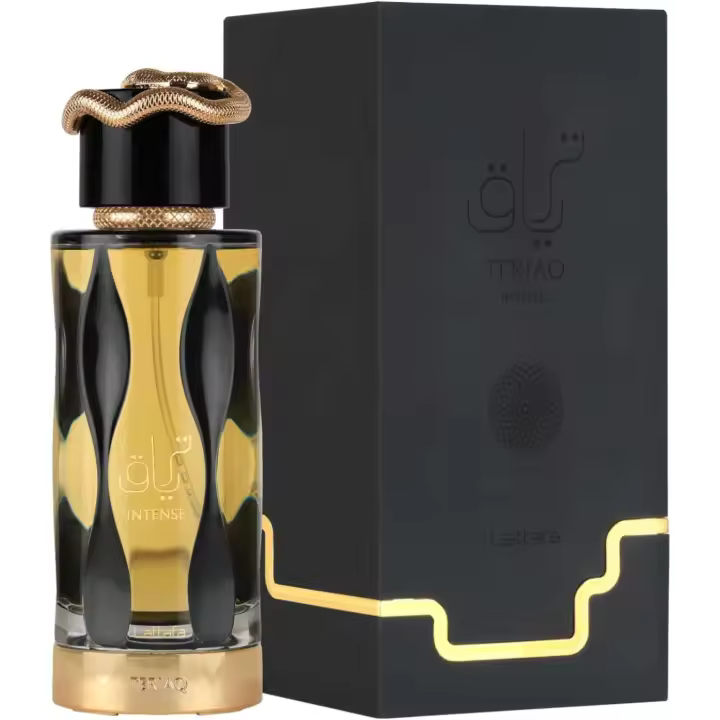 Perfume Eau De Parfum Intense Teriaq 100ml Unisex Lattafa - Fragancia intensa y duradera para hombres y mujeres - 100ml - 1