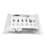 Kit De Clip De Automóvil Con Cierre Rápido Mixed Retenedor De Empuñadura De Plástico Para Panel De Puerta Parachoques Empaque En Caja O Bolsa - details 4