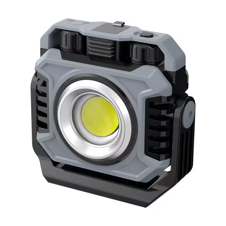 Nueva luz de trabajo LED con carga tipo C, luz de camping para exteriores, atenuación continua, luz de trabajo de mantenimiento magnética potente - 1