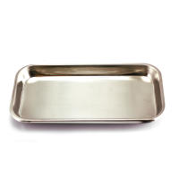 Plato De Almacenamiento De Acero Inoxidable Para Cocina Y Medios De Dientes 1/2pcs Cuadrado Herramientas Médicas Y Tatuaje - details 0