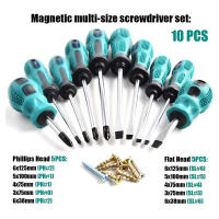 Kit De Herramientas De Reparación Con Destornillador Magnético De Precisión Incluye Phillips Y Planchas Antideslizante Cuchilla Multifuncional De Acero Cromo-vanadio - details 3