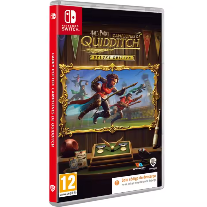 HARRY POTTER: CAMPEONES DE QUIDDITCH DELUXE EDITION CAJA CON CÓDIGO DESCARGA JUEGO COMPLETO NINTENDO SWITCH VERSIÓN ESP Nintendo - 1