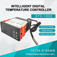 Termostato Digital LED STC-3028 STC-1000 Para Incubador Controlador De Temperatura Termorregulador Relé Calefacción Enfrío 12V 24V 220V - details 7