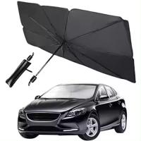 Parasol Coche Delantero, Parasol Plegable Coche con Anti UV Rayos,Sombrilla Paraguas del Coche para Lunas Delanteras, Parasol para Parabrisas de los Coche para Mayoría de Coches, SUV, Camiones - details 2