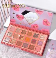 KEVIN&COCO - Maquillaje, Paleta de sombra de ojos CHERRY GIRL,18 colores - details 1