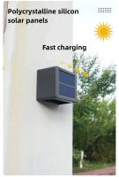 Lámpara De Jardín Solar LED Exterior Impermeable Ajuste De Ángulo Para Pared Balcón Escalera Cepillo De Lavado De Luz Solar Ahorro De Energía - details 5