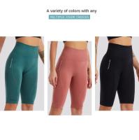 Pantalones De Yoga Para Mujer Elevación De Glúteos Algodón Transpirable Talla Grande Deporte Entrenamiento Running - details 0