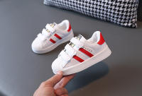 Zapatillas Infantiles Antideslizantes Blancas Para Niños Y Niñas Con Hebilla Cierre Transpirables Zapatos Casuales Para Bebés Y Niños - details 7