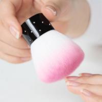 Cepillo De Limpieza Para Uñas Suave Herramienta De Manicura Y Pedicura Para Polvo De Acrílico UV Gel Color Negro Tamaño 60mm - details 3