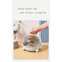 Caja De Almacenamiento Para Escritorio En Forma De Cuna Luminosa Y Resistente a La Polvo Para Juguetes Pequeños Y Snacks Caja De Pedidos De Bloques De Construcción - details 7