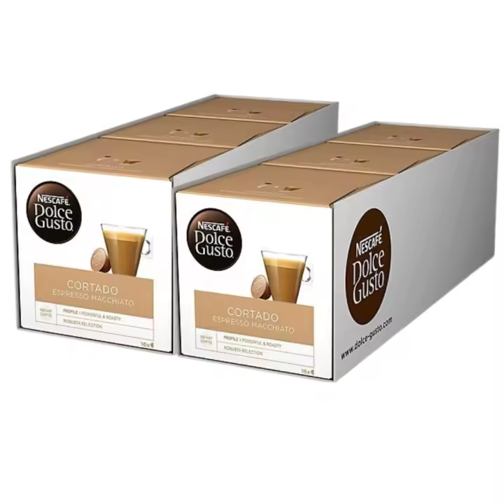Café Cortado Pack 96 cápsulas Dolce Gusto - 1