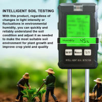 Medidor De Humedad Y Luz Solar PH Temperatura Humedad Sensor De Tierra Para Jardín Plantas Y Flores 6 En 1 - details 3