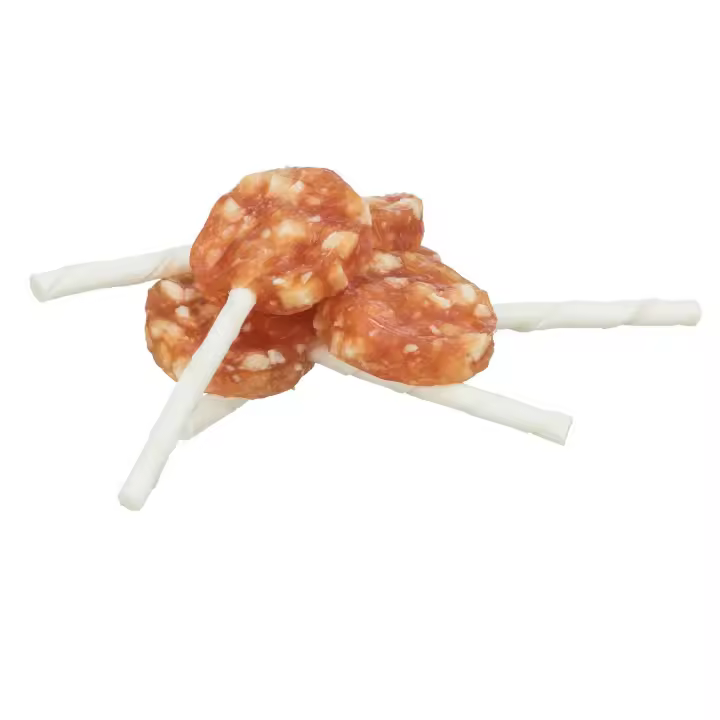 Trixie Denta Fun Chicken Cheese Lolly 10 cm 20 gr para Perros  Chuches para Perros - 1