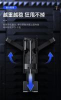 Soporte De Teléfono Para Coche Gravity Clip Sin Magnetismo Soporte Para Móvil Compatible Con Smartphones Montaje Universal - details 3