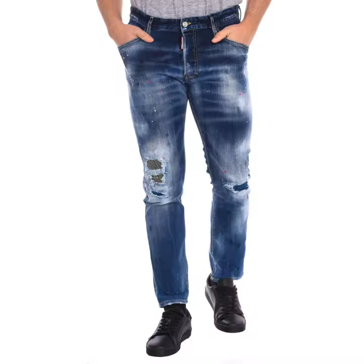 Dsquared2-Pantalón Largo S74LB0993-S30708 para Hombre - 1