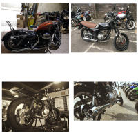 Escape De Moto Retro Vintage Clásico Electroplata Para Cafe Racer Bobber Chopper Custom Material De Acero Inoxidable Universal - details 16