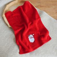 Juego De 3 Toallas De Algodón Suave 32x45cm Absorbentes Con Diseño De San Nicolás Para Navidad Toallas De Mano Y Baño Para Hotel Y Hogar - details 0
